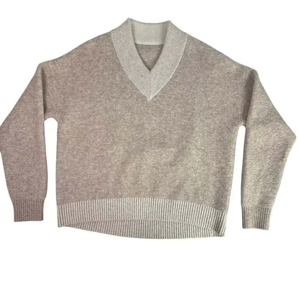 Lululemon XS Alpaca Wool-blend V-neck Sweater